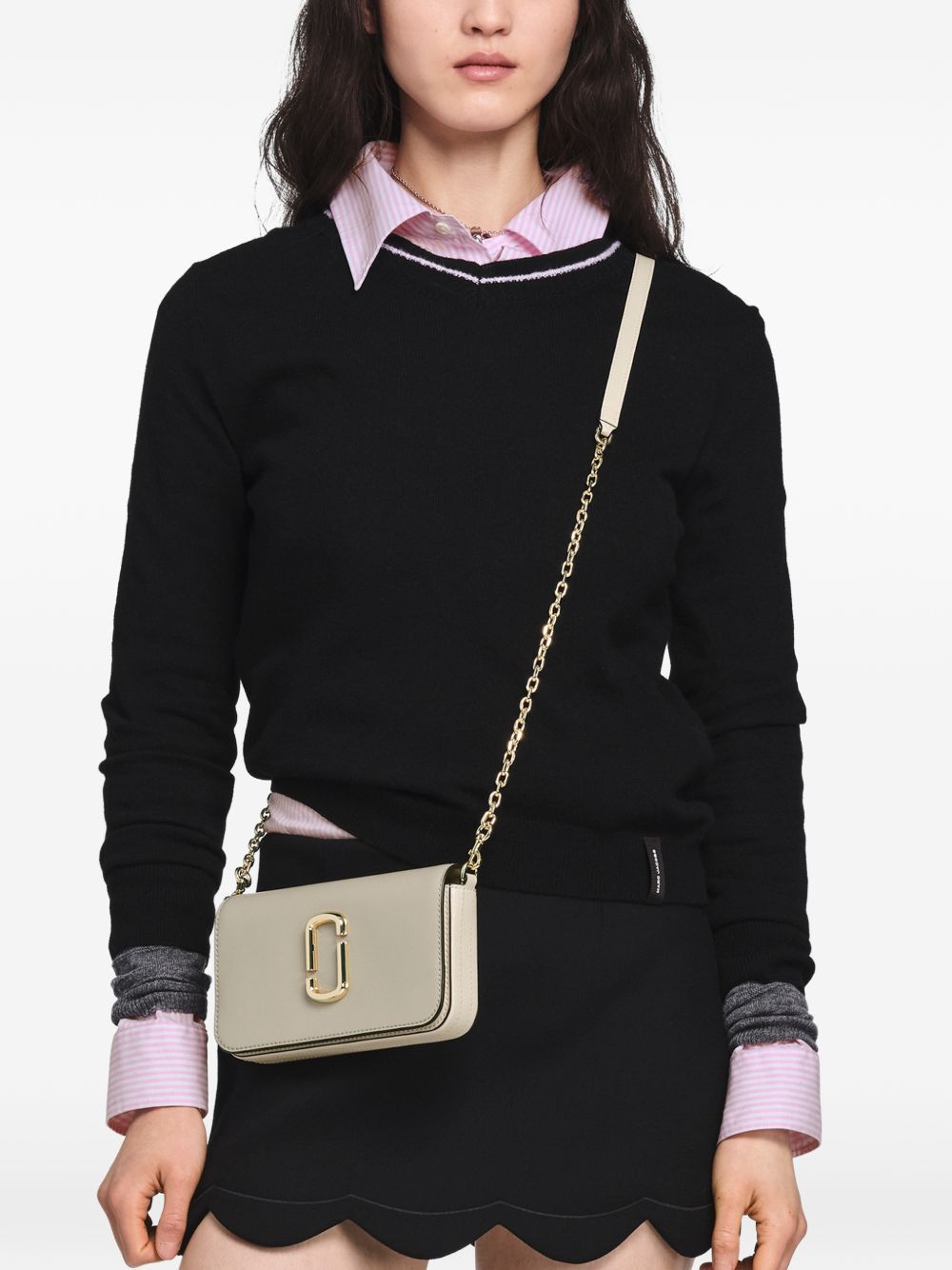 marc jacobs the wallet on chain grigio 2p6smn016s01-088 | quaranta